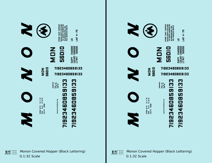 Monon Covered Hopper Black