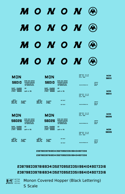 Monon Covered Hopper Black