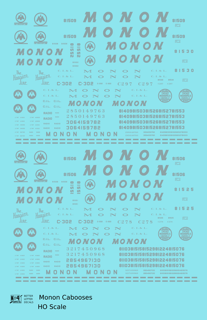 Monon Caboose Silver