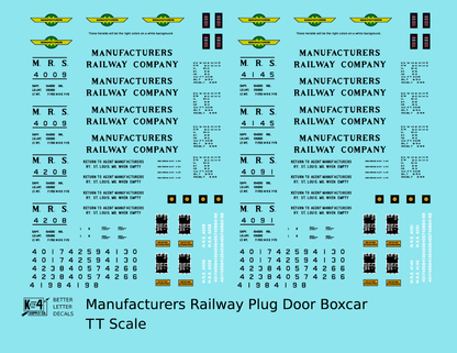 Manufacturer’s Railway 50 Ft Plug Door Boxcar Black