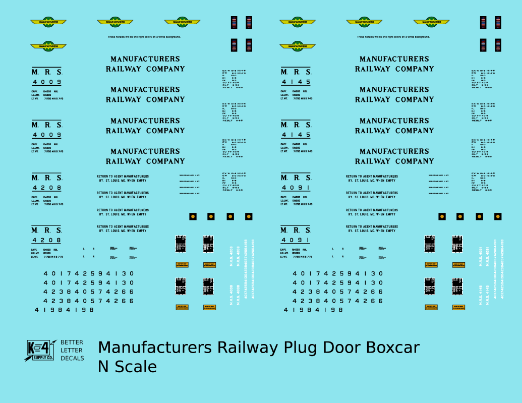 Manufacturer’s Railway 50 Ft Plug Door Boxcar Black