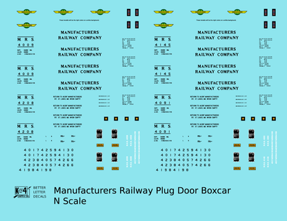 Manufacturer’s Railway 50 Ft Plug Door Boxcar Black