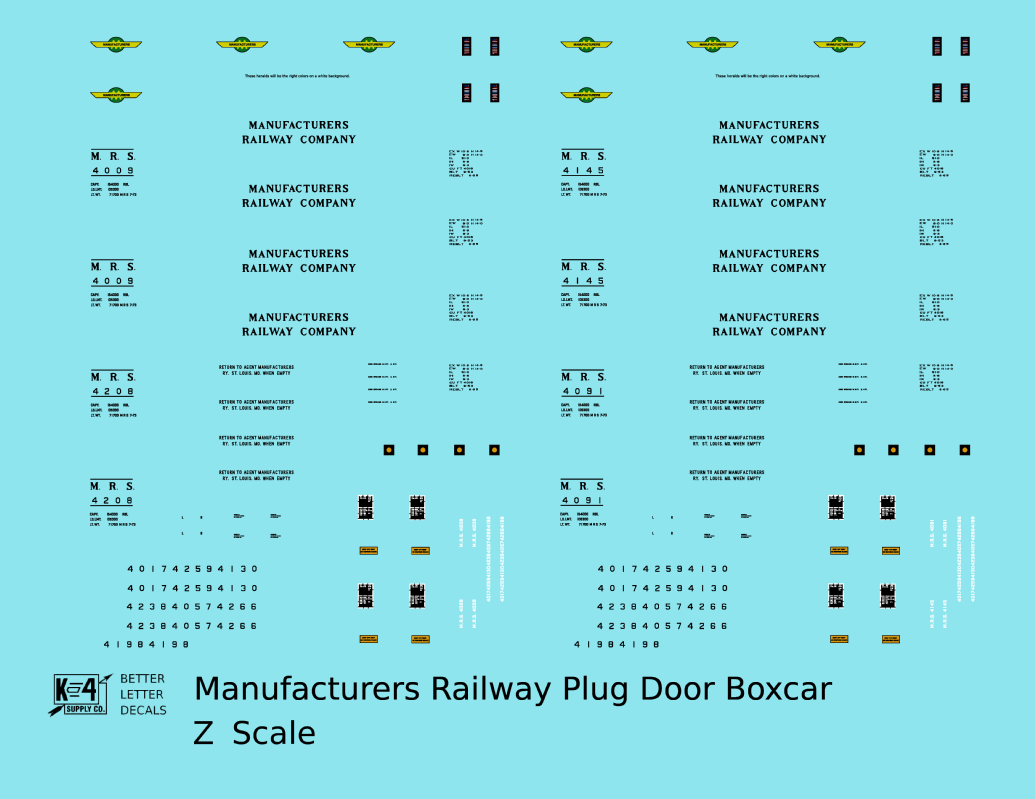 Manufacturer’s Railway 50 Ft Plug Door Boxcar Black
