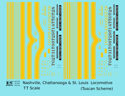 Ncstl Diesel Locomotive Yellow For Tuscan Locomotives