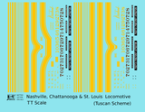 Ncstl Diesel Locomotive Yellow For Tuscan Locomotives