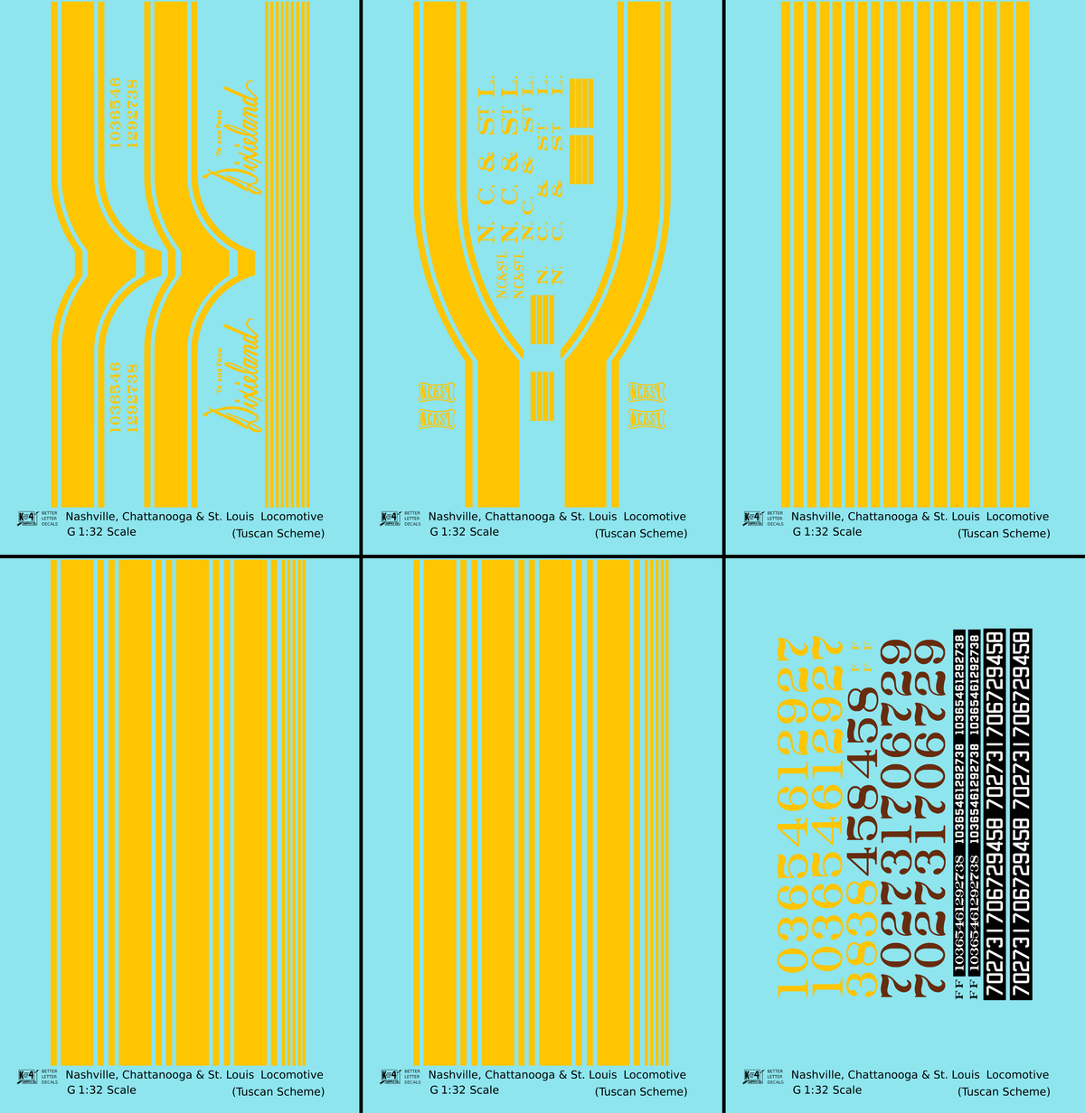 Ncstl Diesel Locomotive Yellow For Tuscan Locomotives
