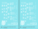New York, New Haven & Hartford 40 Ft Gondola White Basic Scheme