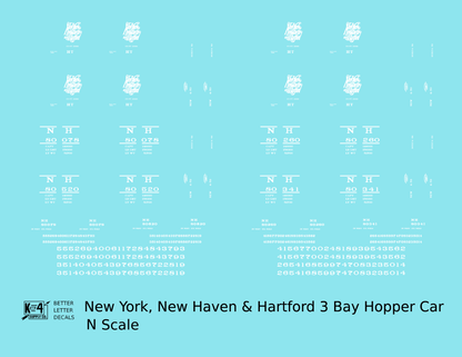 New Haven Triple Hopper White Script Logo