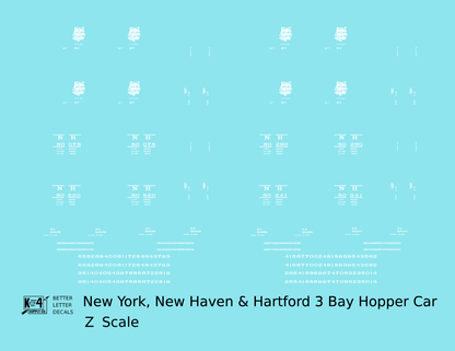 New Haven Triple Hopper White Script Logo