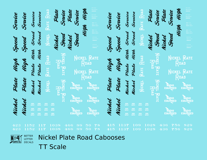 Nickel Plate Road Caboose White