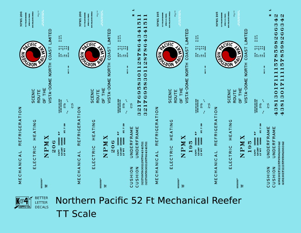 Northern Pacific Mechanical Reefer Black