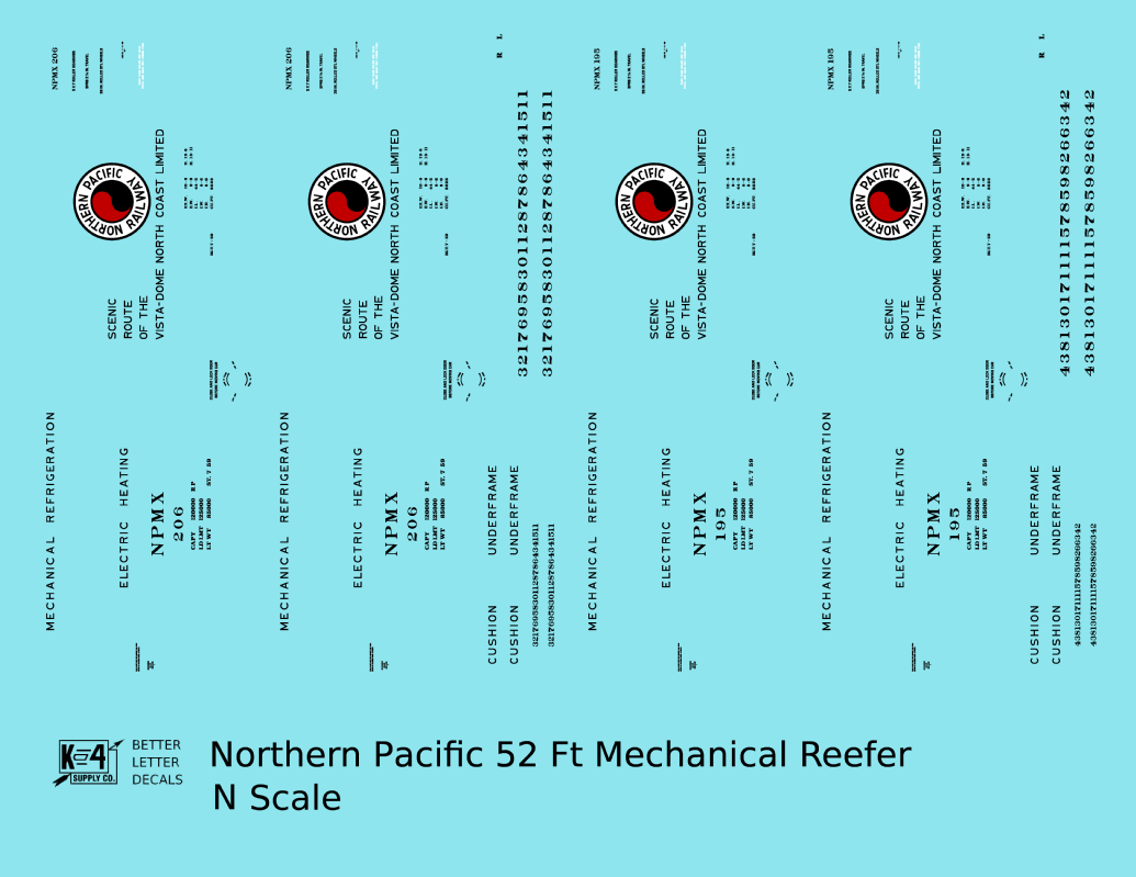 Northern Pacific Mechanical Reefer Black