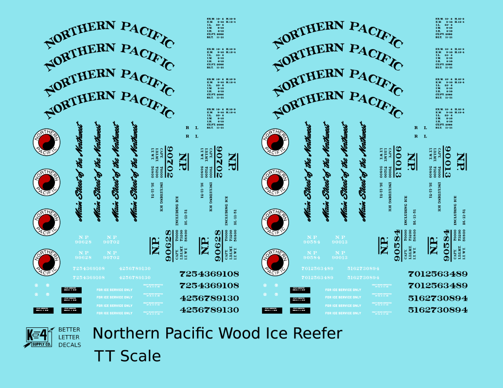 Northern Pacific Wood Ice Reefer Black