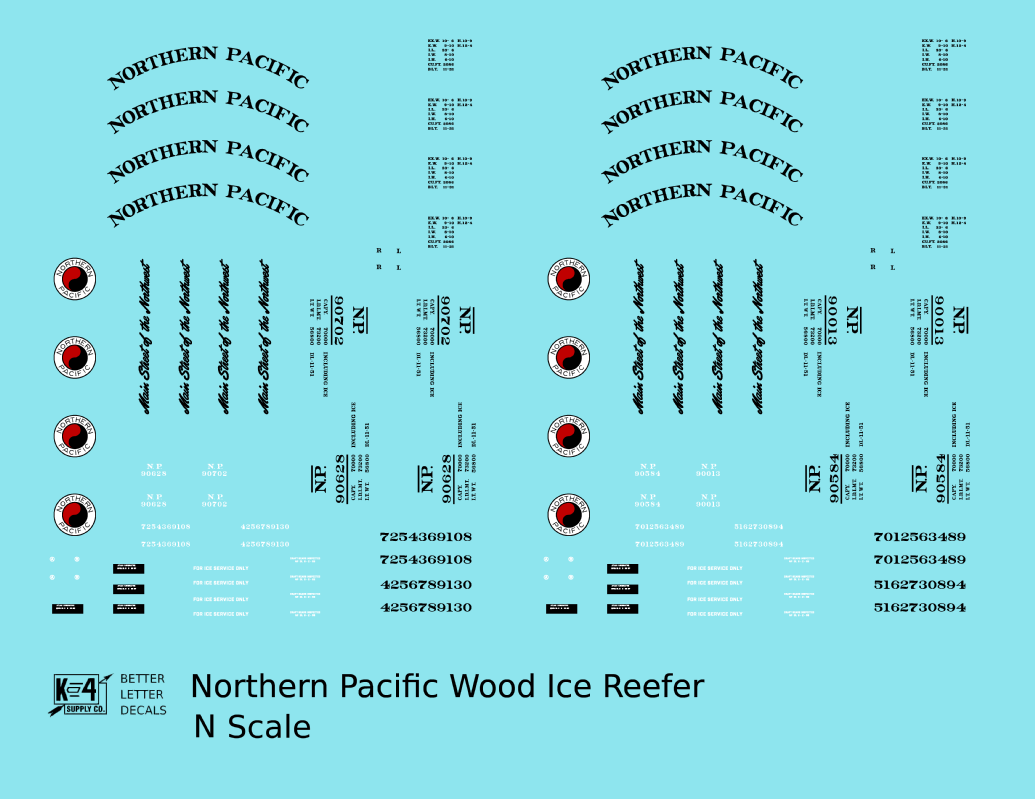 Northern Pacific Wood Ice Reefer Black