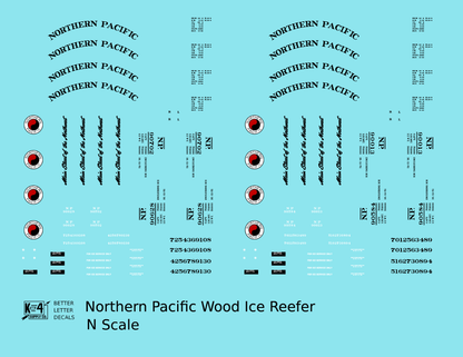 Northern Pacific Wood Ice Reefer Black