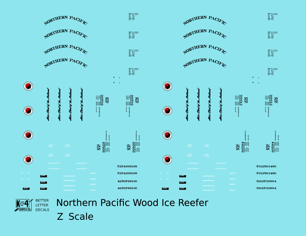 Northern Pacific Wood Ice Reefer Black