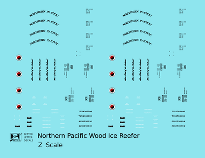 Northern Pacific Wood Ice Reefer Black