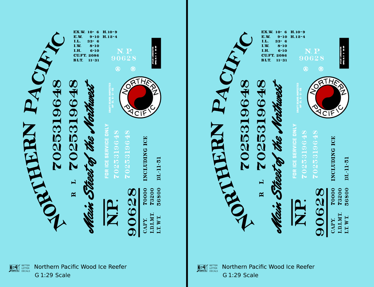Northern Pacific Wood Ice Reefer Black