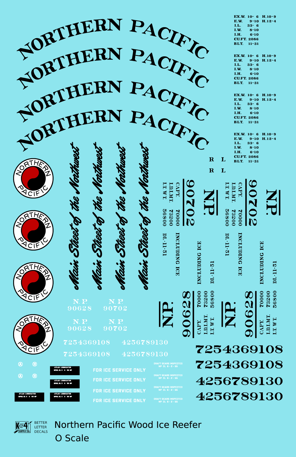 Northern Pacific Wood Ice Reefer Black