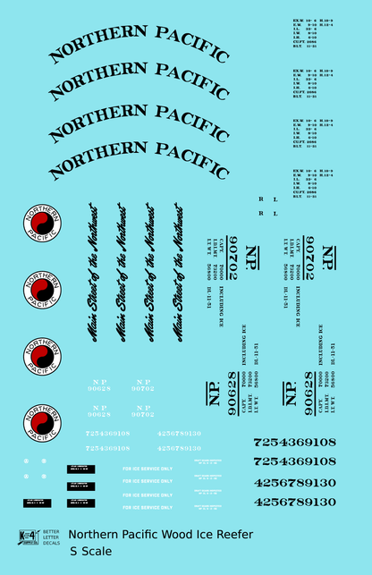 Northern Pacific Wood Ice Reefer Black