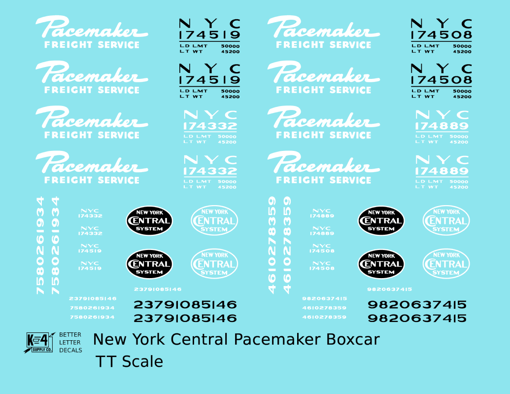 New York Central Pacemaker Boxcar