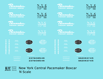 New York Central Pacemaker Boxcar