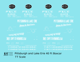 Pittsburgh and Lake Erie 40 Ft Boxcar Serves the Steel Centers P&LE