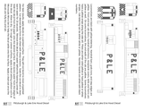 Pittsburgh and Lake Erie Diesel Locomotive Yellow and White  - Decal