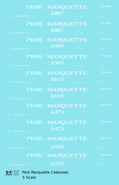 Pere Marquette Caboose White