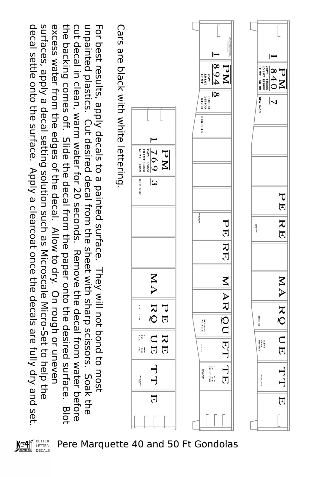 Pere Marquette Gondola White