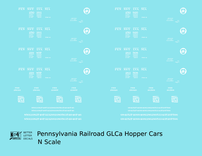 Pennsylvania Railroad GLCa Twin Hopper Car Coal Goes To War