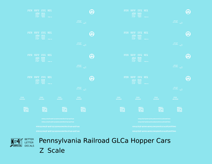 Pennsylvania Railroad GLCa Twin Hopper Car Coal Goes To War