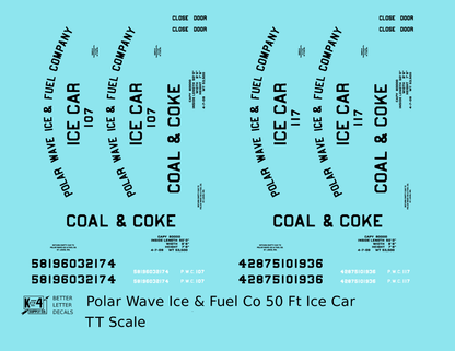 Polar Wave Ice & Fuel Ice Reefer Insulated Car Black