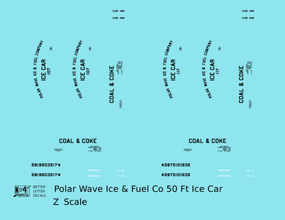 Polar Wave Ice & Fuel Ice Reefer Insulated Car Black