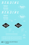 Reading 40 Ft Boxcar White Diamond Logo