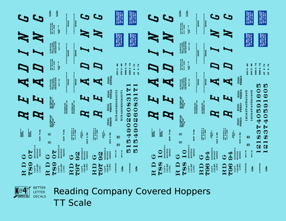 Reading Covered Hopper Black