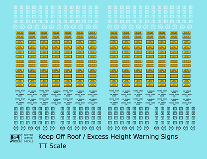 Excess Height Car Markings