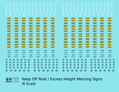 Excess Height Car Markings