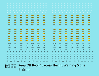 Excess Height Car Markings