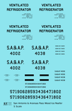 San Antonio and Aransas Pass Bohn Patent Ice Reefer Black