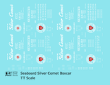Seaboard Air Line Silver Comet Boxcar White and Red