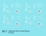 Seaboard Air Line Silver Comet Boxcar White and Red