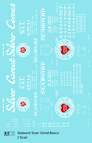 Seaboard Air Line Silver Comet Boxcar White and Red