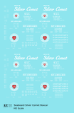 Seaboard Air Line Silver Comet Boxcar White and Red