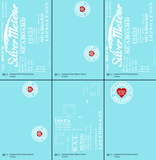 Seaboard Air Line Silver Meteor Boxcar White and Red