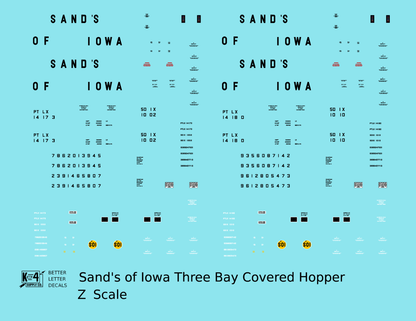 Sands Of Iowa PS2-CD Covered Hopper Black