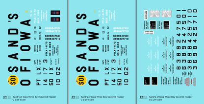 Sands Of Iowa PS2-CD Covered Hopper Black