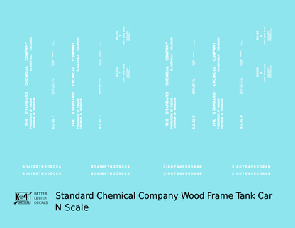 Standard Chemical Co. Early Tank Car Colorado Uranium Car