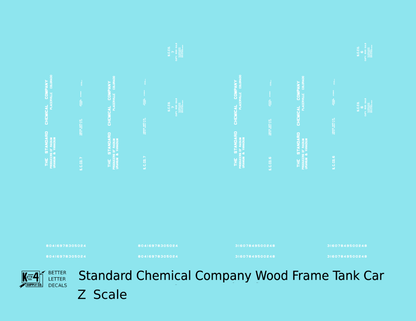 Standard Chemical Co. Early Tank Car Colorado Uranium Car