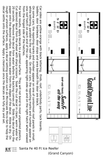 Santa Fe Reefer Despatch 40 Ft Ice Reefer Black Grand Canyon - Decal